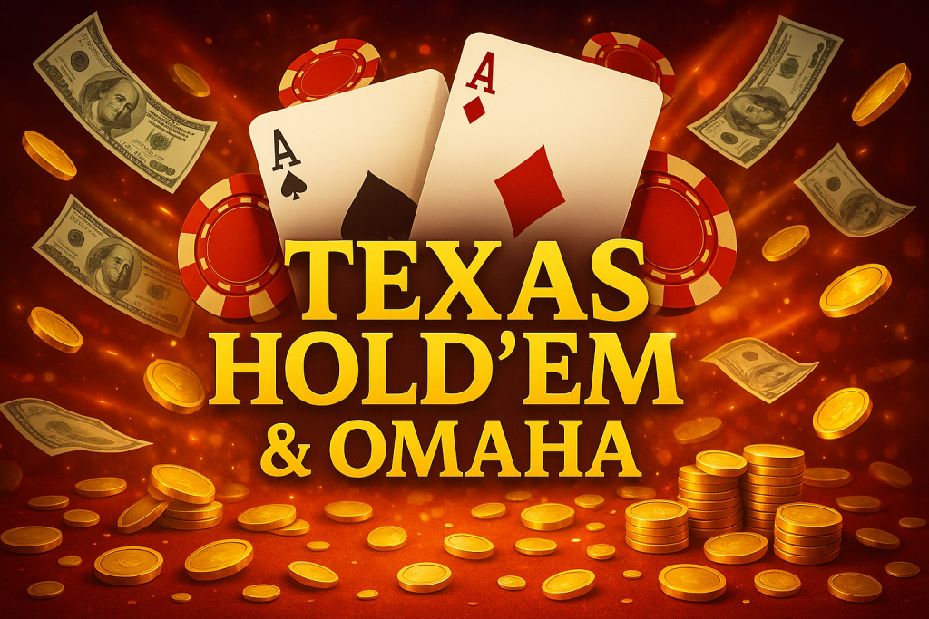 Texas Hold’em & Omaha 89BET3 – Trải Nghiệm Poker Đỉnh Cao